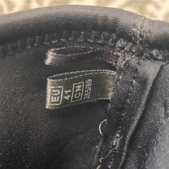 Zara Women’s 10 / EU 41 Black Chunky Lug Rubber Ankle Puddle Boots Shoes NWOT - Picture 11 of 12